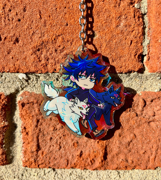 Megumi Rainbow Acrylic Charm