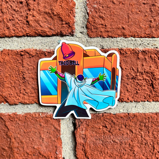 Taco Bell Piccolo Sticker