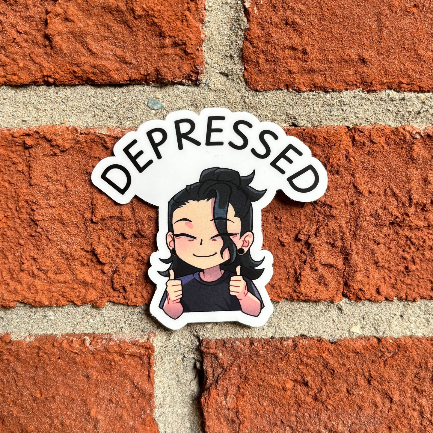 Depressed Geto Sticker